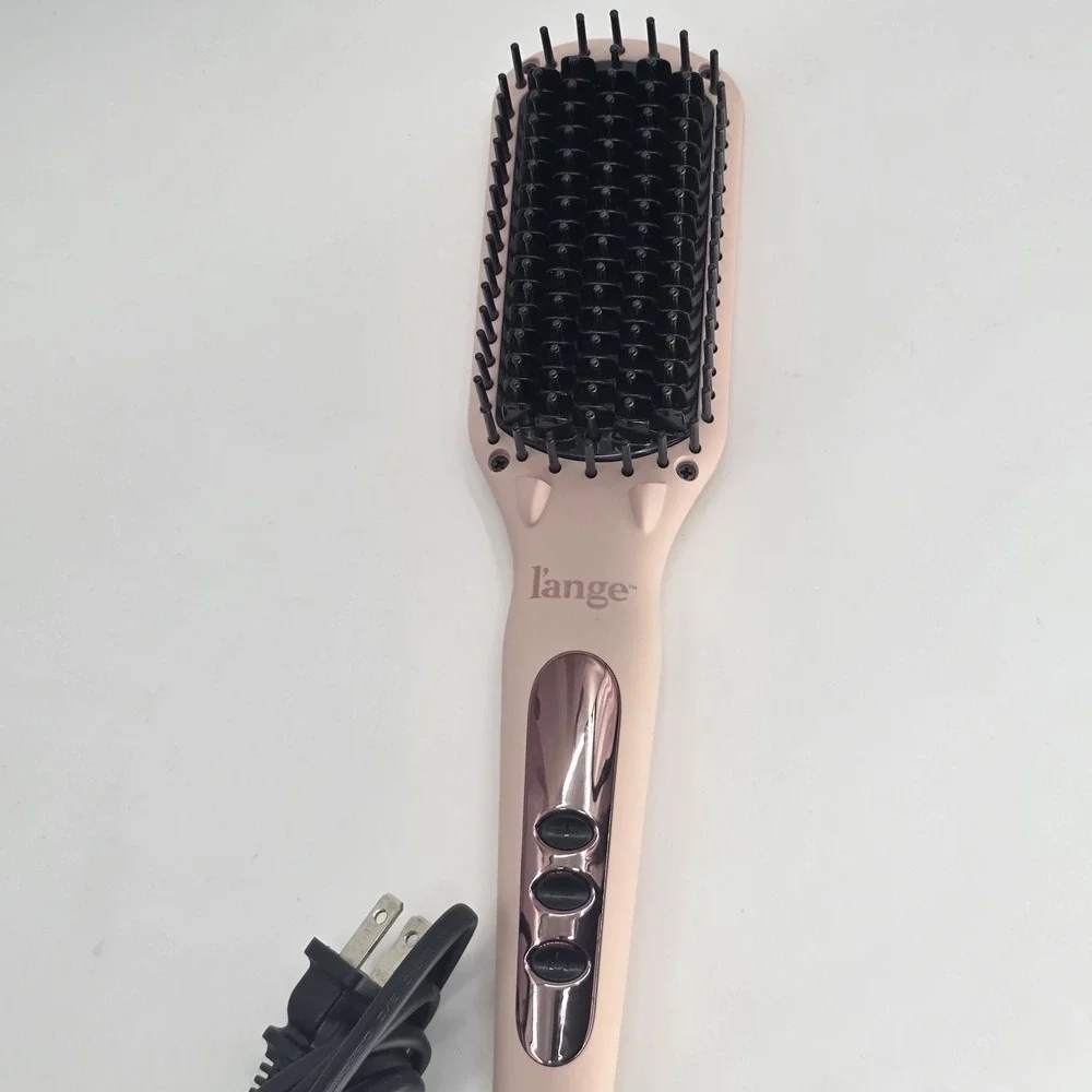 L'ange Le Vite Hair Brush Straightener Pink Lange Thermal Ion Ceramic